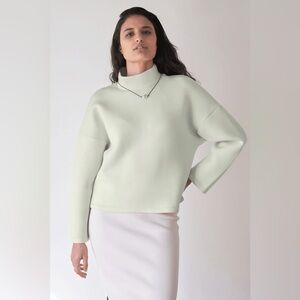 Leze the Label Maya Turtleneck, Matcha, size XL